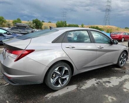 Серый Хендай Элантра, объемом двигателя 2 л и пробегом 45 тыс. км за 3600 $, фото 2 на Automoto.ua