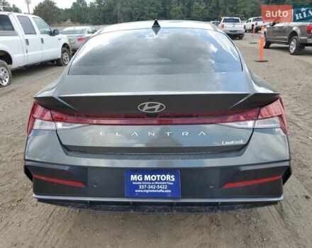 Серый Хендай Элантра, объемом двигателя 2 л и пробегом 74 тыс. км за 6500 $, фото 5 на Automoto.ua