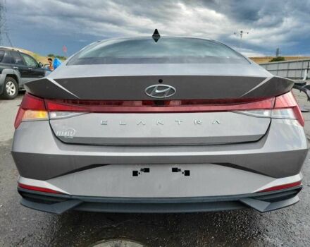 Серый Хендай Элантра, объемом двигателя 2 л и пробегом 45 тыс. км за 3600 $, фото 5 на Automoto.ua