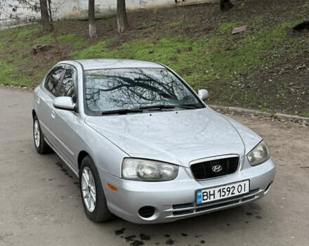 Серый Хендай Элантра, объемом двигателя 1.98 л и пробегом 170 тыс. км за 4000 $, фото 1 на Automoto.ua