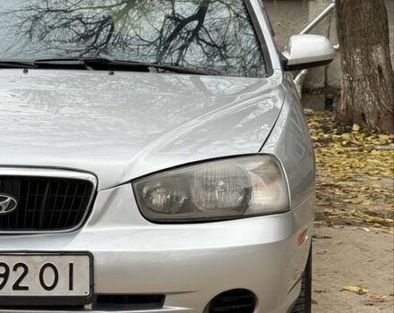 Сірий Хендай Елантра, об'ємом двигуна 2 л та пробігом 165 тис. км за 4500 $, фото 1 на Automoto.ua