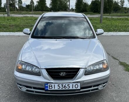 Серый Хендай Элантра, объемом двигателя 1.6 л и пробегом 215 тыс. км за 4500 $, фото 1 на Automoto.ua