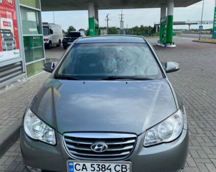 Серый Хендай Элантра, объемом двигателя 2 л и пробегом 207 тыс. км за 5400 $, фото 1 на Automoto.ua
