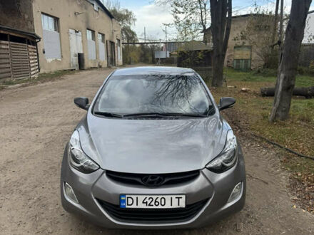 Серый Хендай Элантра, объемом двигателя 1.59 л и пробегом 237 тыс. км за 8300 $, фото 1 на Automoto.ua