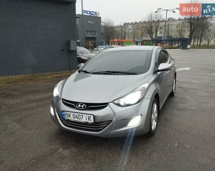 Серый Хендай Элантра, объемом двигателя 1.8 л и пробегом 155 тыс. км за 8800 $, фото 1 на Automoto.ua