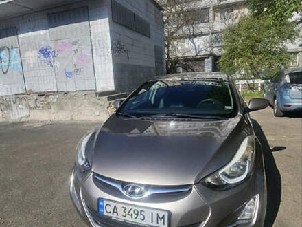 Сірий Хендай Елантра, об'ємом двигуна 1.8 л та пробігом 160 тис. км за 9500 $, фото 1 на Automoto.ua