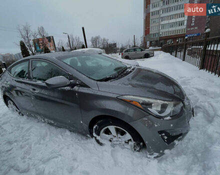 Серый Хендай Элантра, объемом двигателя 1.8 л и пробегом 228 тыс. км за 8800 $, фото 1 на Automoto.ua