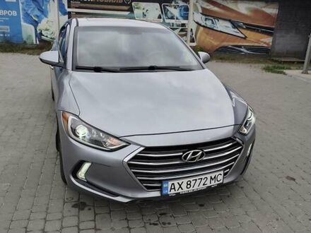 Серый Хендай Элантра, объемом двигателя 2 л и пробегом 179 тыс. км за 13800 $, фото 1 на Automoto.ua