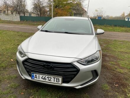 Серый Хендай Элантра, объемом двигателя 2 л и пробегом 115 тыс. км за 11300 $, фото 1 на Automoto.ua