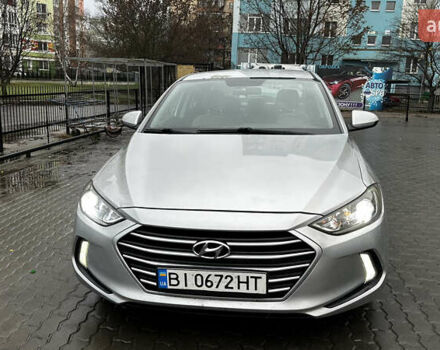 Серый Хендай Элантра, объемом двигателя 2 л и пробегом 190 тыс. км за 10200 $, фото 1 на Automoto.ua