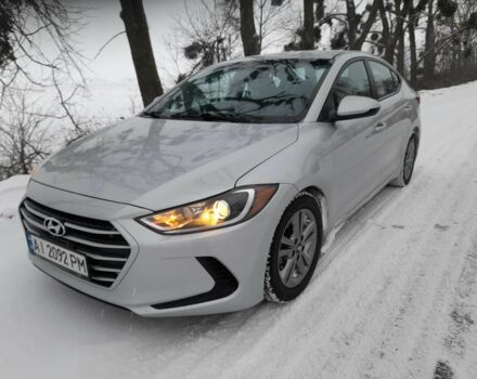 Серый Хендай Элантра, объемом двигателя 2 л и пробегом 115 тыс. км за 11500 $, фото 1 на Automoto.ua