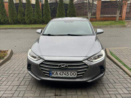 Сірий Хендай Елантра, об'ємом двигуна 2 л та пробігом 81 тис. км за 14400 $, фото 1 на Automoto.ua