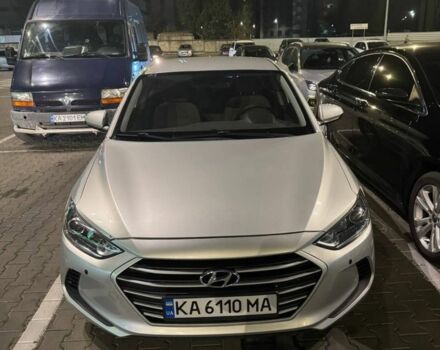 Серый Хендай Элантра, объемом двигателя 2 л и пробегом 125 тыс. км за 10500 $, фото 1 на Automoto.ua