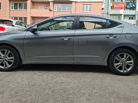 Серый Хендай Элантра, объемом двигателя 2 л и пробегом 110 тыс. км за 12300 $, фото 1 на Automoto.ua