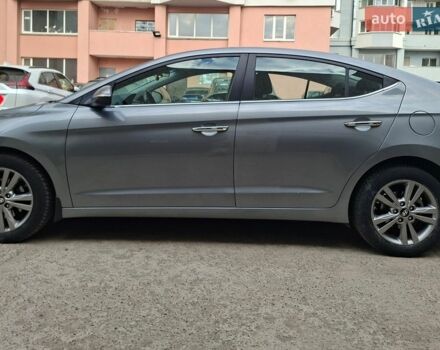 Серый Хендай Элантра, объемом двигателя 2 л и пробегом 110 тыс. км за 12300 $, фото 1 на Automoto.ua