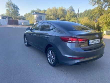 Серый Хендай Элантра, объемом двигателя 1.6 л и пробегом 93 тыс. км за 11900 $, фото 1 на Automoto.ua