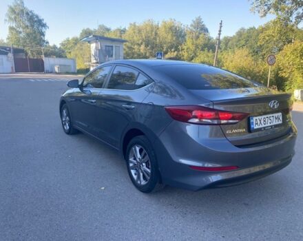 Серый Хендай Элантра, объемом двигателя 1.6 л и пробегом 93 тыс. км за 11900 $, фото 1 на Automoto.ua