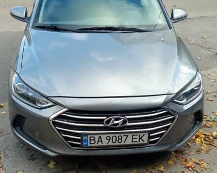 Сірий Хендай Елантра, об'ємом двигуна 2 л та пробігом 160 тис. км за 11900 $, фото 1 на Automoto.ua