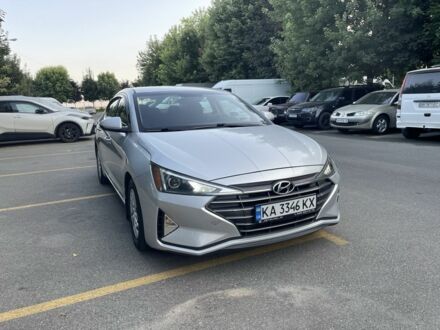 Серый Хендай Элантра, объемом двигателя 2 л и пробегом 96 тыс. км за 12399 $, фото 1 на Automoto.ua