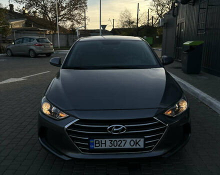 Сірий Хендай Елантра, об'ємом двигуна 2 л та пробігом 160 тис. км за 12800 $, фото 1 на Automoto.ua