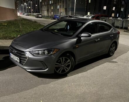 Серый Хендай Элантра, объемом двигателя 2 л и пробегом 52 тыс. км за 13500 $, фото 1 на Automoto.ua