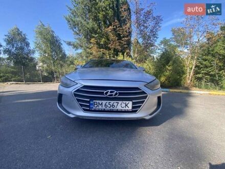 Серый Хендай Элантра, объемом двигателя 2 л и пробегом 350 тыс. км за 10000 $, фото 1 на Automoto.ua