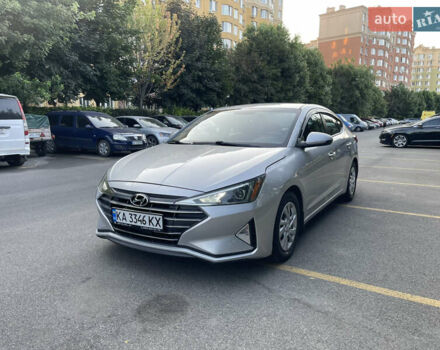 Серый Хендай Элантра, объемом двигателя 2 л и пробегом 96 тыс. км за 12750 $, фото 1 на Automoto.ua