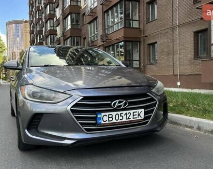 Сірий Хендай Елантра, об'ємом двигуна 2 л та пробігом 145 тис. км за 11000 $, фото 1 на Automoto.ua