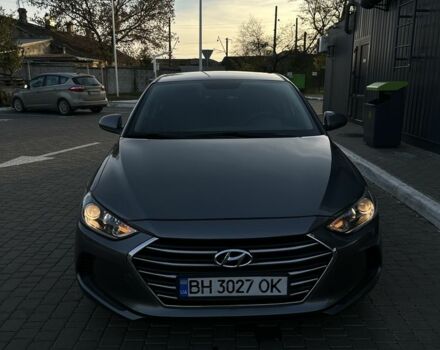 Сірий Хендай Елантра, об'ємом двигуна 2 л та пробігом 160 тис. км за 12800 $, фото 1 на Automoto.ua