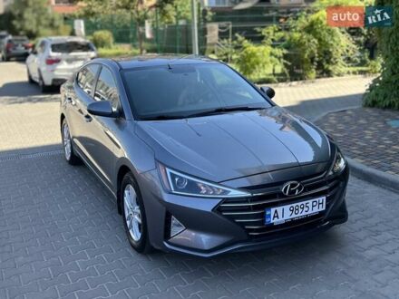 Сірий Хендай Елантра, об'ємом двигуна 2 л та пробігом 90 тис. км за 14550 $, фото 1 на Automoto.ua