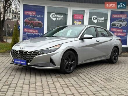 Серый Хендай Элантра, объемом двигателя 2 л и пробегом 44 тыс. км за 16500 $, фото 1 на Automoto.ua