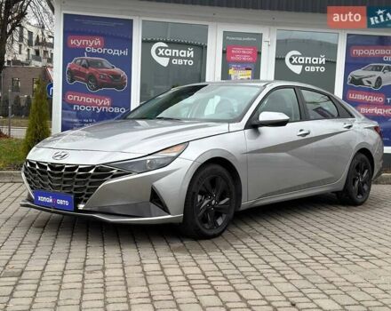 Серый Хендай Элантра, объемом двигателя 2 л и пробегом 44 тыс. км за 16500 $, фото 1 на Automoto.ua