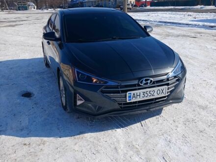 Серый Хендай Элантра, объемом двигателя 2 л и пробегом 98 тыс. км за 14800 $, фото 1 на Automoto.ua