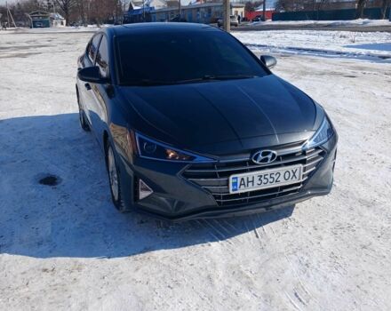 Серый Хендай Элантра, объемом двигателя 2 л и пробегом 98 тыс. км за 14800 $, фото 1 на Automoto.ua