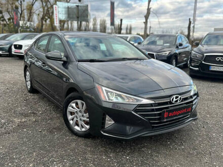 Серый Хендай Элантра, объемом двигателя 2 л и пробегом 66 тыс. км за 14900 $, фото 1 на Automoto.ua
