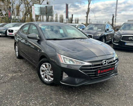 Серый Хендай Элантра, объемом двигателя 2 л и пробегом 66 тыс. км за 14900 $, фото 1 на Automoto.ua