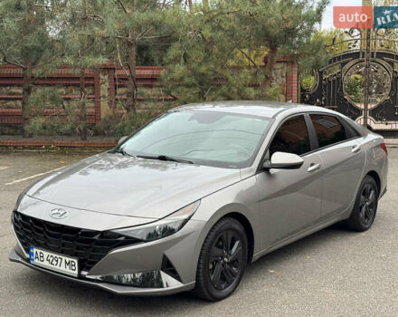 Серый Хендай Элантра, объемом двигателя 2 л и пробегом 135 тыс. км за 16700 $, фото 1 на Automoto.ua