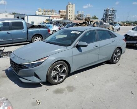 Серый Хендай Элантра, объемом двигателя 2 л и пробегом 58 тыс. км за 14500 $, фото 1 на Automoto.ua