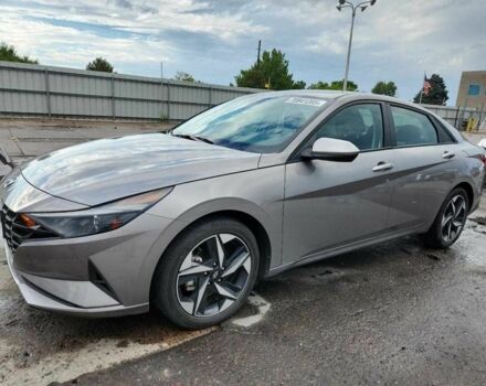 Серый Хендай Элантра, объемом двигателя 2 л и пробегом 45 тыс. км за 3600 $, фото 1 на Automoto.ua