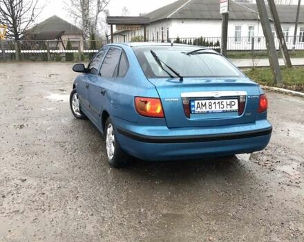 Синий Хендай Элантра, объемом двигателя 2 л и пробегом 300 тыс. км за 2050 $, фото 4 на Automoto.ua