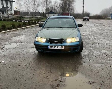 Синий Хендай Элантра, объемом двигателя 2 л и пробегом 300 тыс. км за 2050 $, фото 7 на Automoto.ua