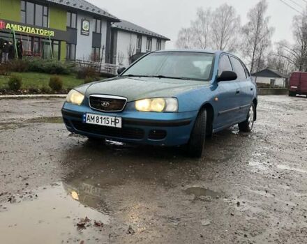 Синий Хендай Элантра, объемом двигателя 2 л и пробегом 300 тыс. км за 2050 $, фото 8 на Automoto.ua