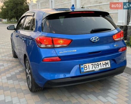 Синий Хендай Элантра, объемом двигателя 2 л и пробегом 78 тыс. км за 13200 $, фото 18 на Automoto.ua