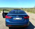 Синий Хендай Элантра, объемом двигателя 2 л и пробегом 78 тыс. км за 7600 $, фото 1 на Automoto.ua