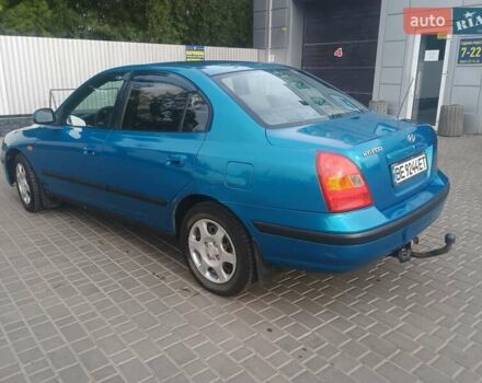 Синий Хендай Элантра, объемом двигателя 1.6 л и пробегом 320 тыс. км за 2800 $, фото 1 на Automoto.ua