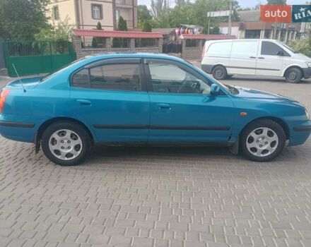 Синий Хендай Элантра, объемом двигателя 1.6 л и пробегом 320 тыс. км за 2800 $, фото 3 на Automoto.ua