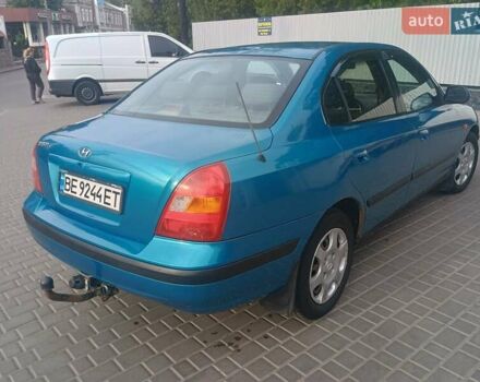 Синий Хендай Элантра, объемом двигателя 1.6 л и пробегом 320 тыс. км за 2800 $, фото 2 на Automoto.ua