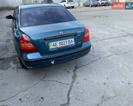 Хендай Элантра 2002 в Днепре (Днепропетровске) на Automoto.ua Синий Хендай Элантра, объемом двигателя 1.6 л и пробегом 326 тыс. км за 2400 $, фото 3 на Automoto.ua