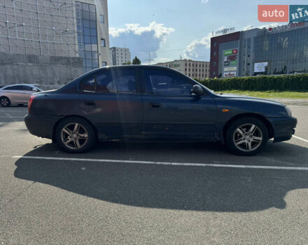 Синий Хендай Элантра, объемом двигателя 1.6 л и пробегом 537 тыс. км за 2900 $, фото 4 на Automoto.ua
