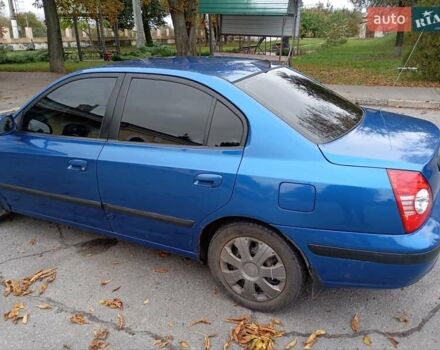 Хендай Элантра 2004 в Великой Багачке на Automoto.ua Синий Хендай Элантра, объемом двигателя 1.6 л и пробегом 190 тыс. км за 3700 $, фото 5 на Automoto.ua